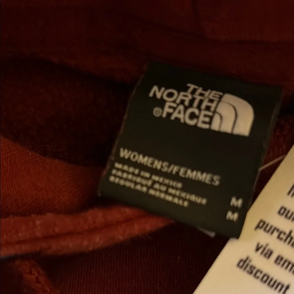 The North Face‎ Women's Bold Red/rust Hoodie medium F1